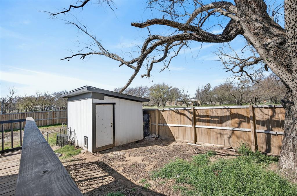 51 3rd Street Graford, TX 76449 - Photo 33 of 40 Storage shed