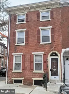 a front view of a multi story building