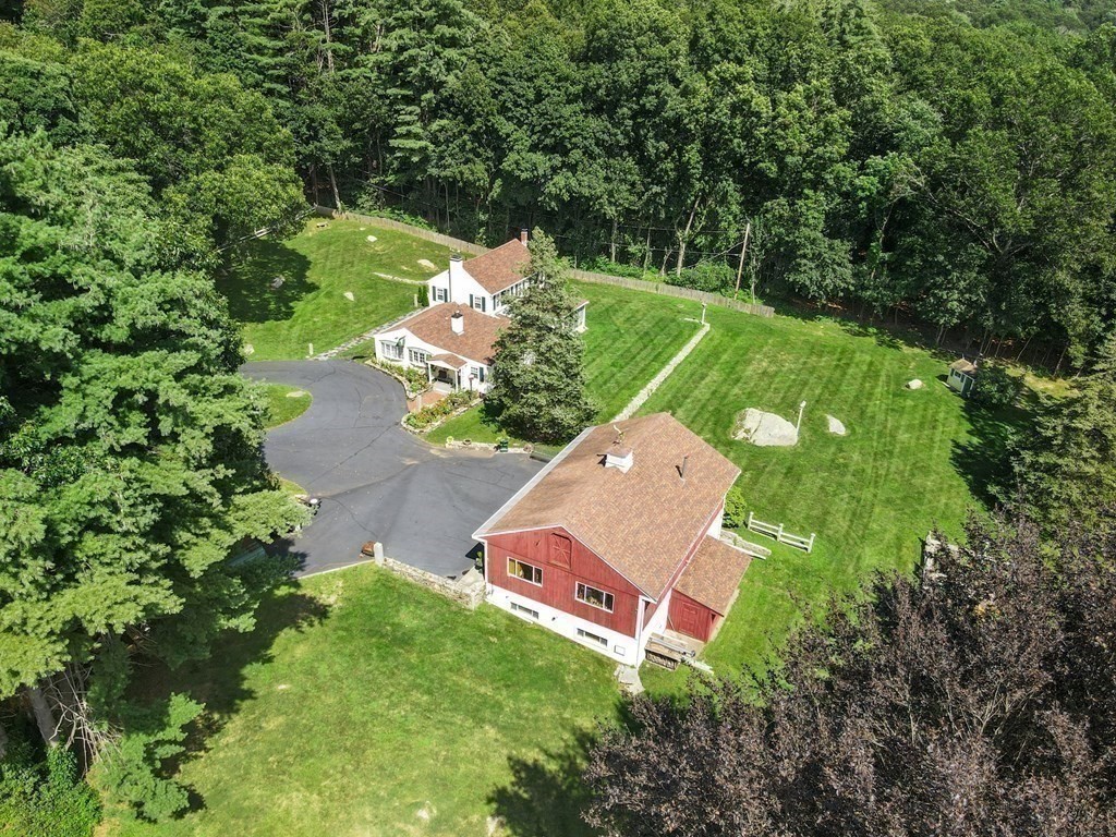 45 Winch Street Framingham, MA 01701 - Photo 2 of 40 an aerial view of a house with a yard