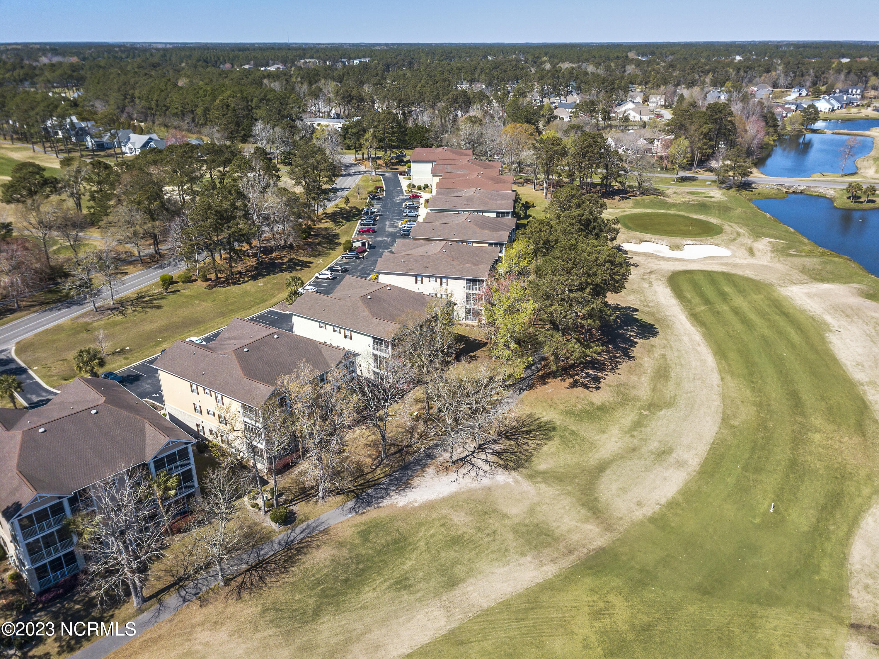 182 Clubhouse Road, Unit 2 Sunset Beach, NC 28468 - Photo 30 of 38 Clubhouse 15 Drone surrounding
