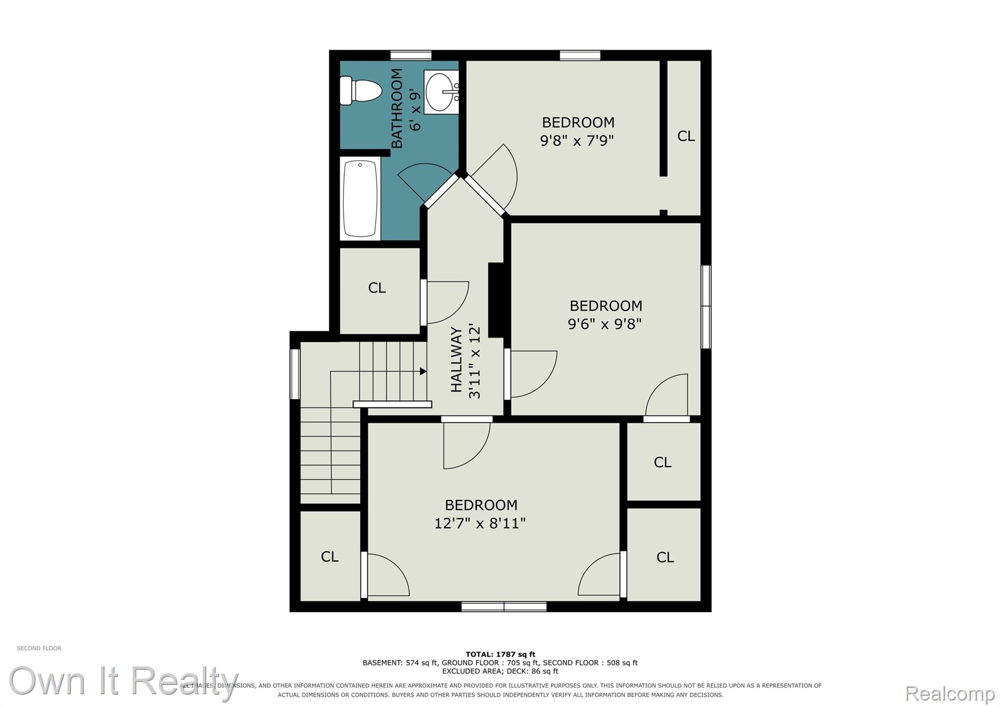 44 Maple Street River Rouge, MI 48218 - Photo 32 of 33 Floor plan