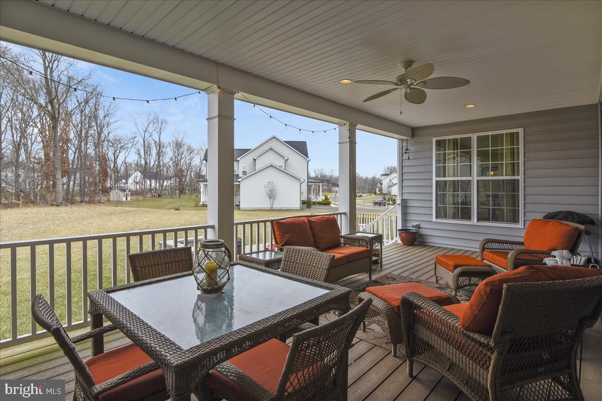 4431 Spring Run Road Warrenton, VA 20187 - Photo 22 of 71 Large covered porch overlooking trees
