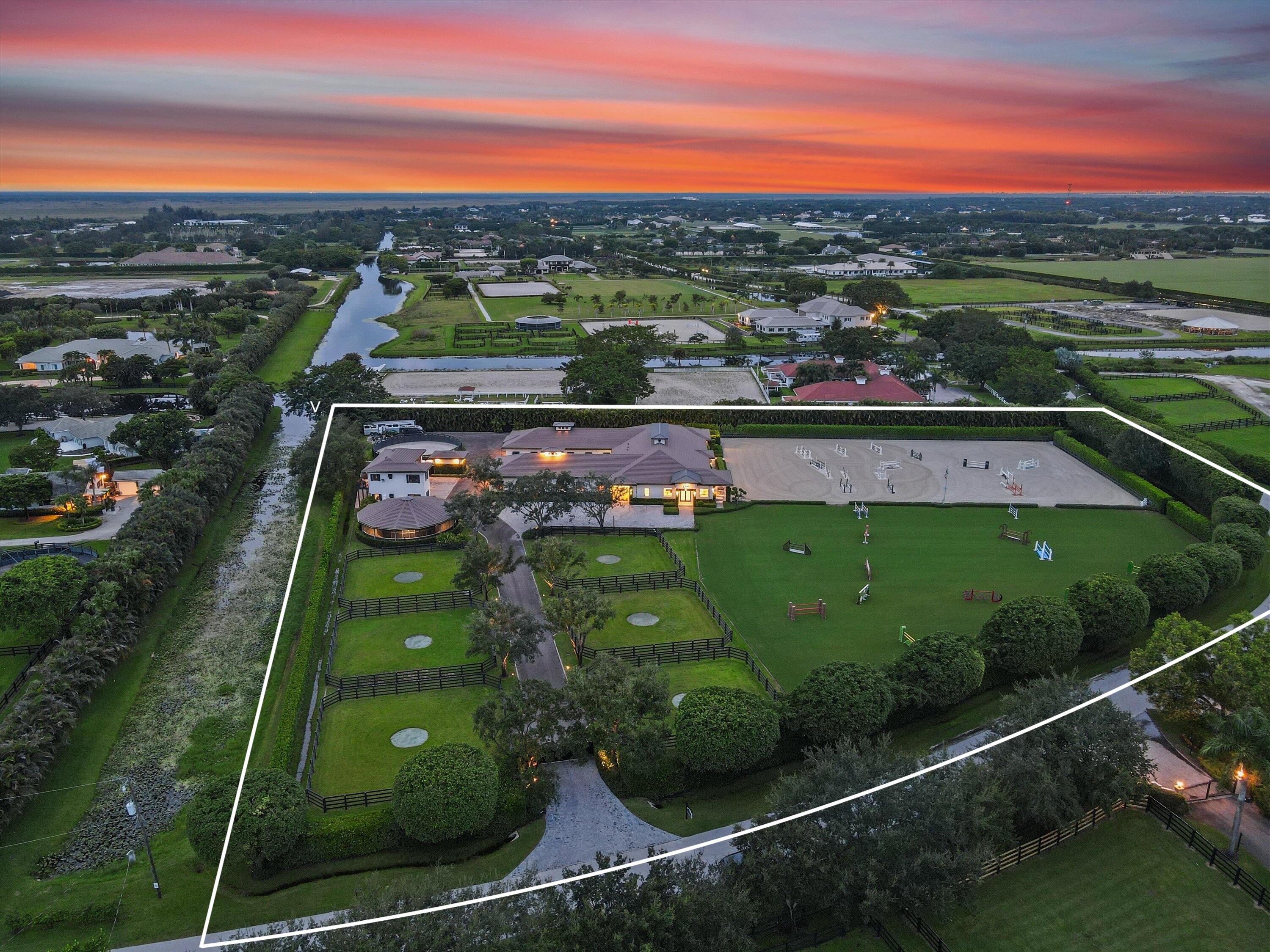 4675 Stables Way Wellington, FL 33414 - Photo 13 of 16 an aerial view of a football ground