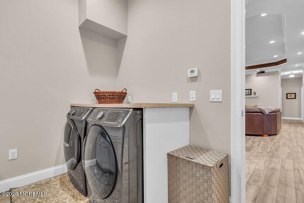 224 Grawtown Road Jackson, NJ 08527 - Photo 15 of 33 a utility room with dryer and washer
