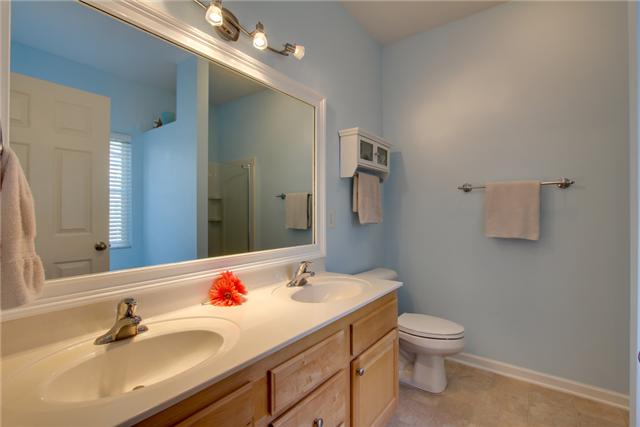 3003 Hope Circle Spring Hill, TN 37174 - Photo 11 of 20 Maser bath with GARDEN TUB + separate shower, double-bowl vanity, PLANT SHELF, and 2" blinds.