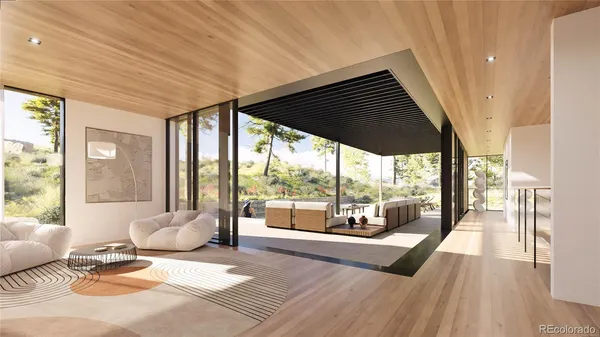 a view of a house with a patio