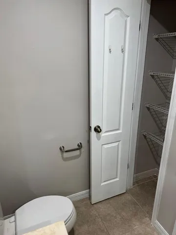 a room with storage and utility