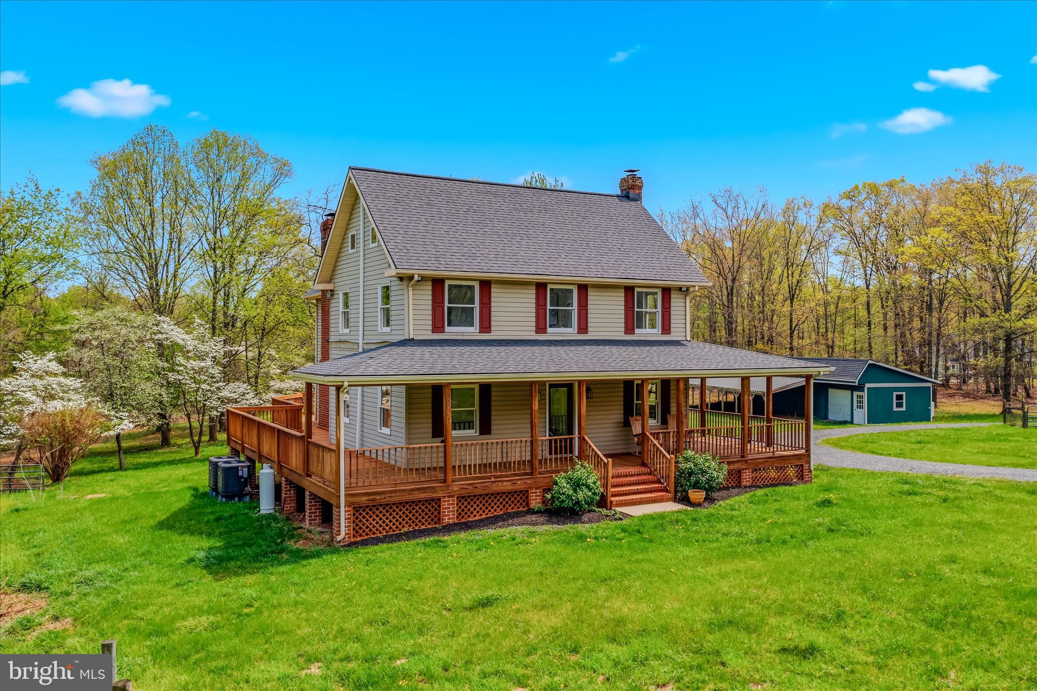 344 Tub Run Hollow Road Hedgesville, WV 25427 - Photo 23 of 85 a view of a house with a backyard