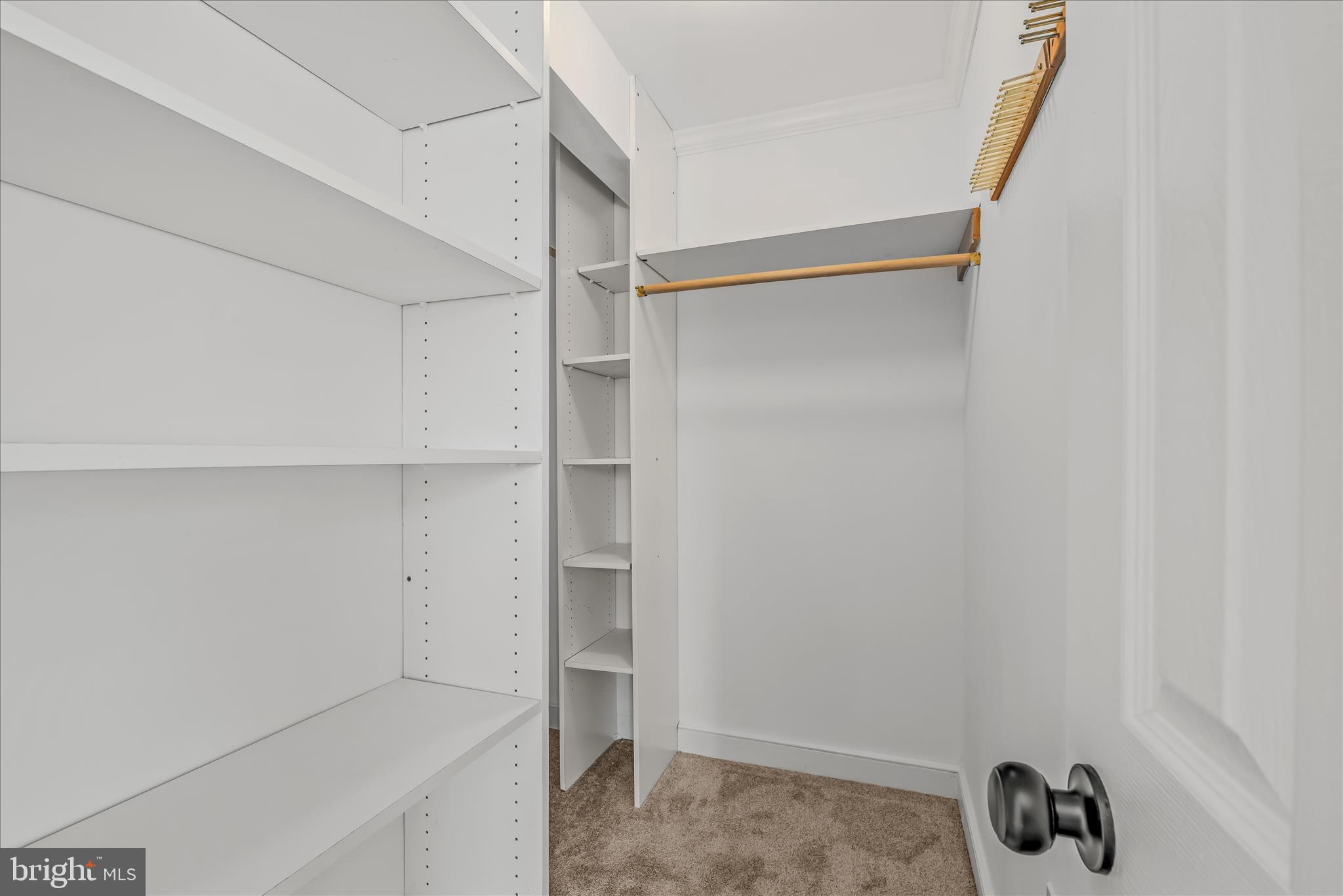 344 Tub Run Hollow Road Hedgesville, WV 25427 - Photo 52 of 85 a view of walk in closet with empty racks