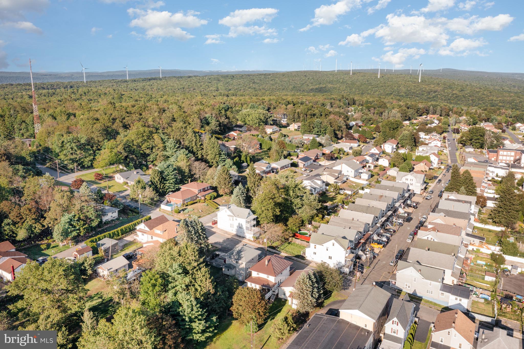 162 Swatara Road Shenandoah, PA 17976 - Photo 33 of 37 an aerial view of residential building with parking space