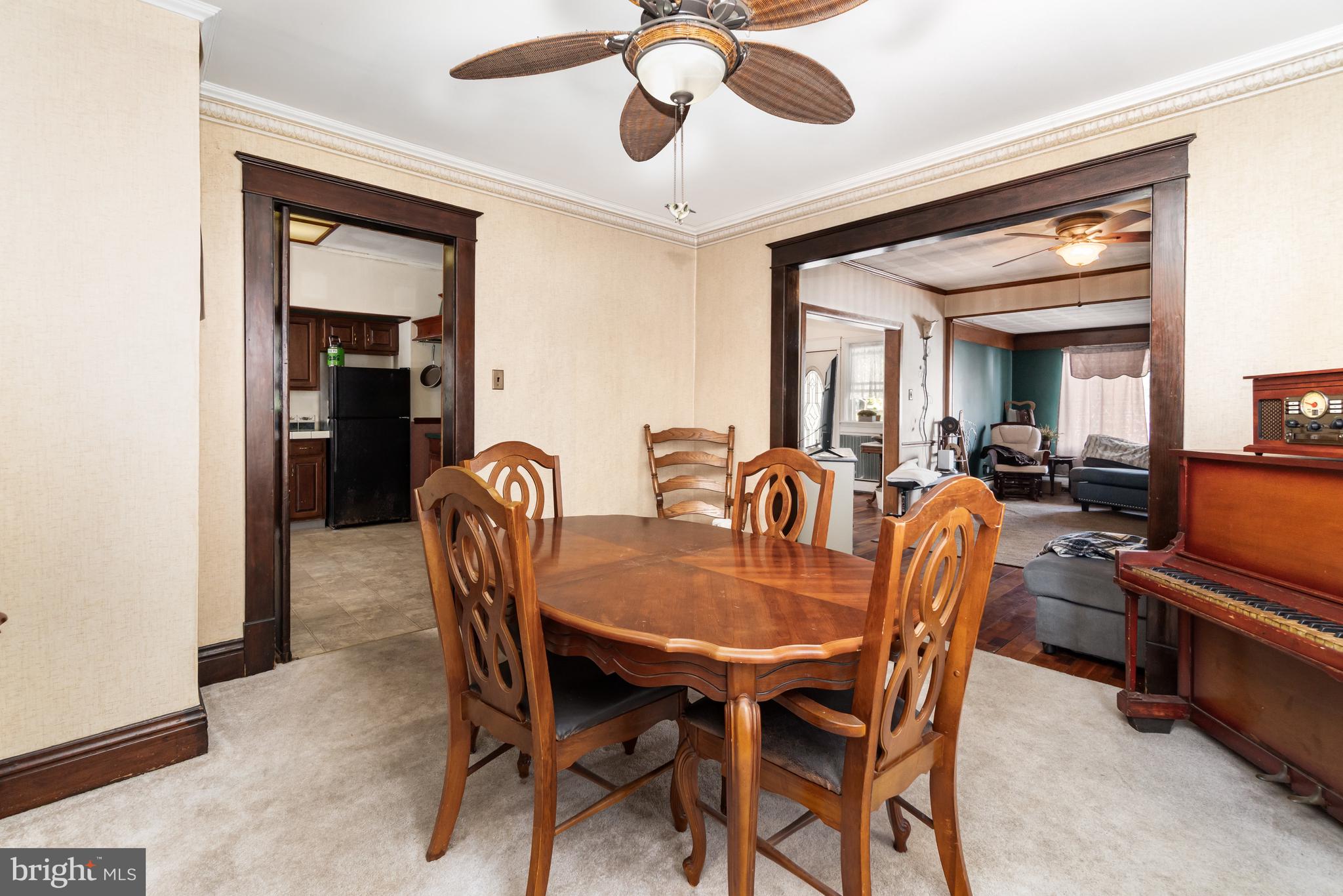 162 Swatara Road Shenandoah, PA 17976 - Photo 10 of 37 a view of a dining room with furniture and a chandelier