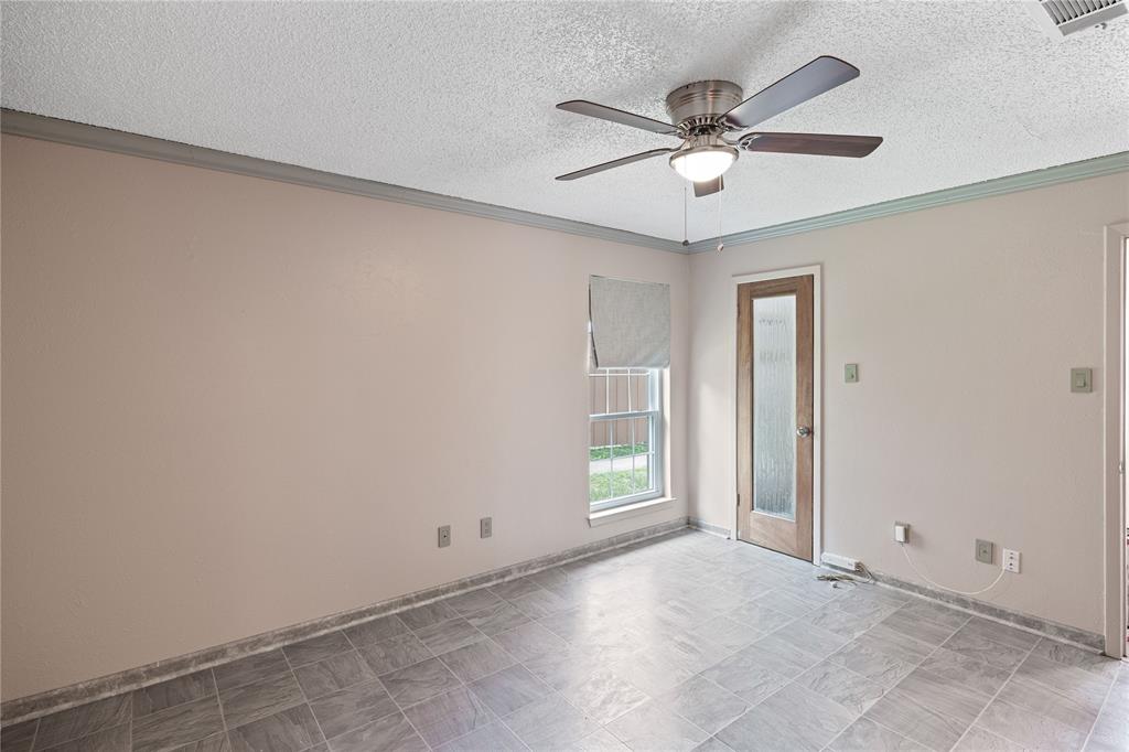 Large Primary bedroom with custom closet system