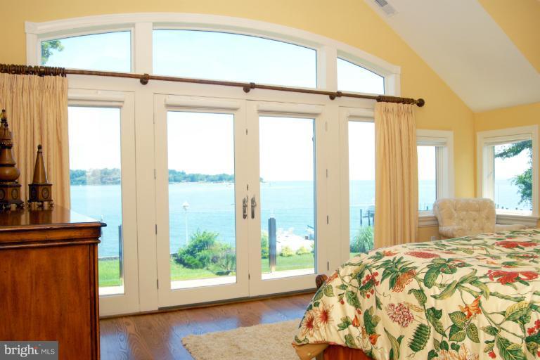 1136 River Bay Road Annapolis, MD 21409 - Photo 18 of 30 Master bedroom has waterside balcony