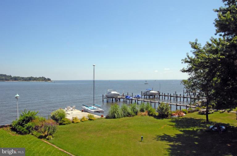 1136 River Bay Road Annapolis, MD 21409 - Photo 24 of 30 Master bedroom balcony Chesapeake Bay view
