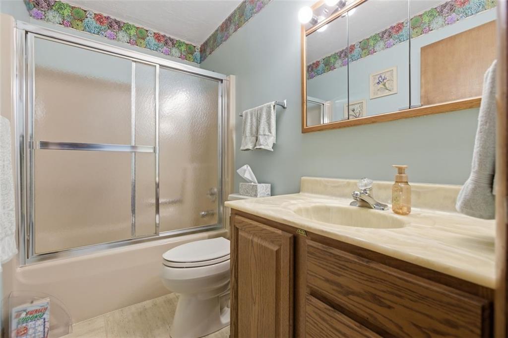 873 Linden Road Eighty Four, PA 15330 - Photo 24 of 40 a bathroom with a sink a toilet and shower
