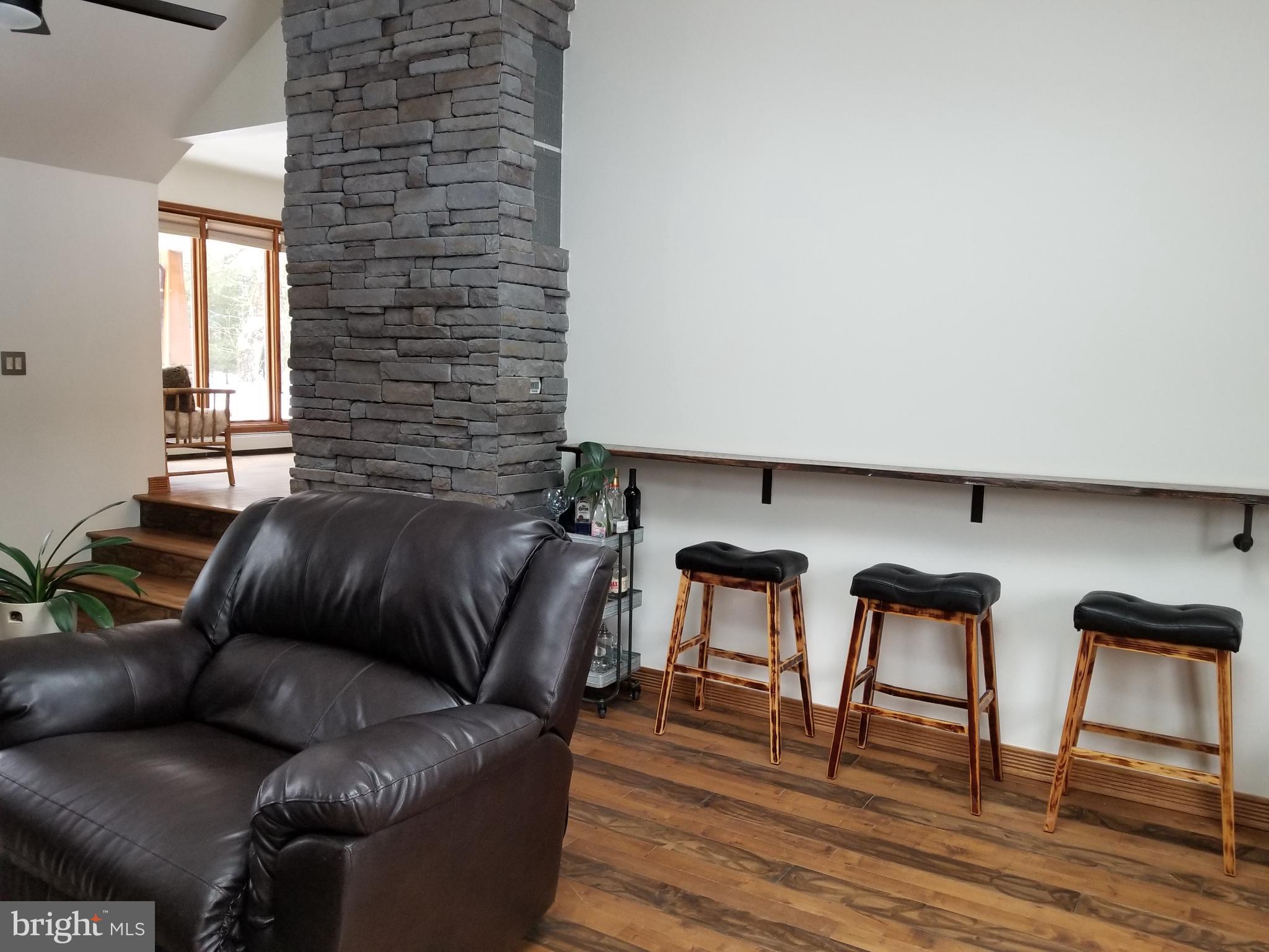 34 Bunker Hill Road Shamong, NJ 08088 - Photo 11 of 34 Living Room with bar and stools included