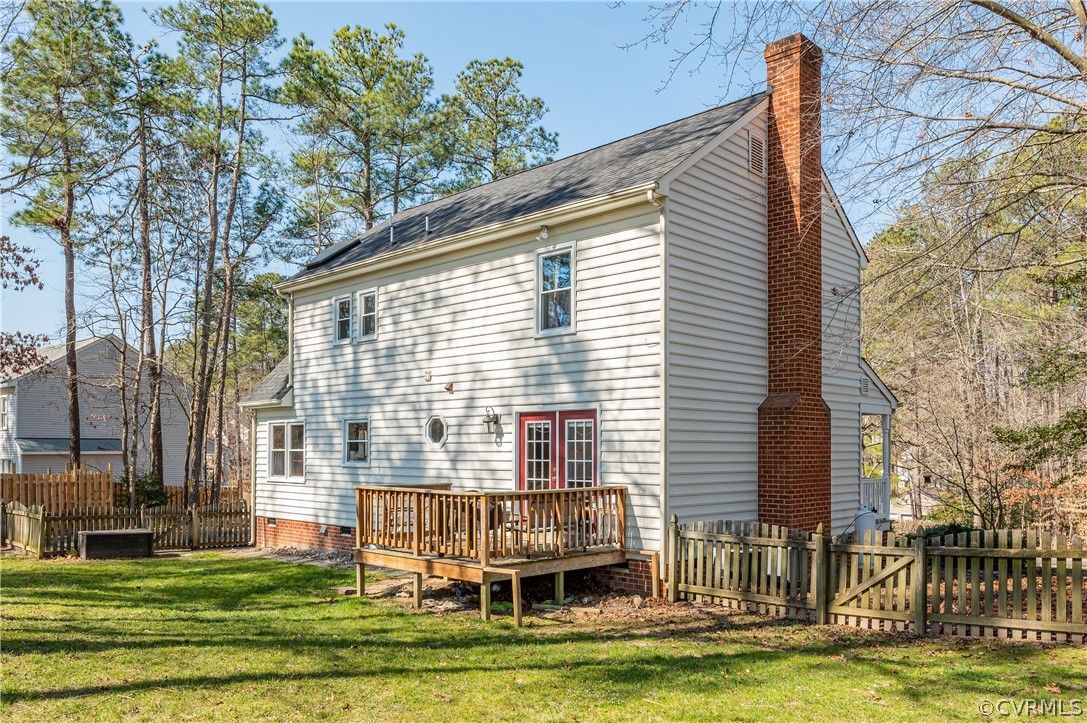 7607 Genuine Risk Lane Midlothian, VA 23112 - Photo 45 of 48 a front view of a house with a yard