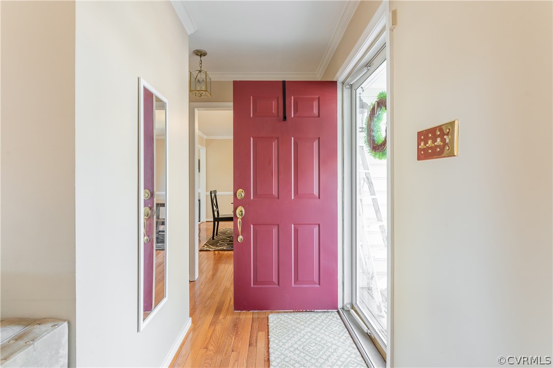 7607 Genuine Risk Lane Midlothian, VA 23112 - Photo 6 of 48 a view of a elevator with a hallway