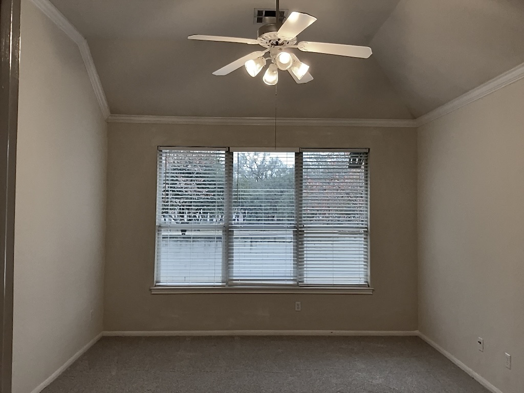 2013 Inverness Drive Round Rock, TX 78681 - Photo 15 of 26 Primary bedroom with lot of windows and ceiling fan