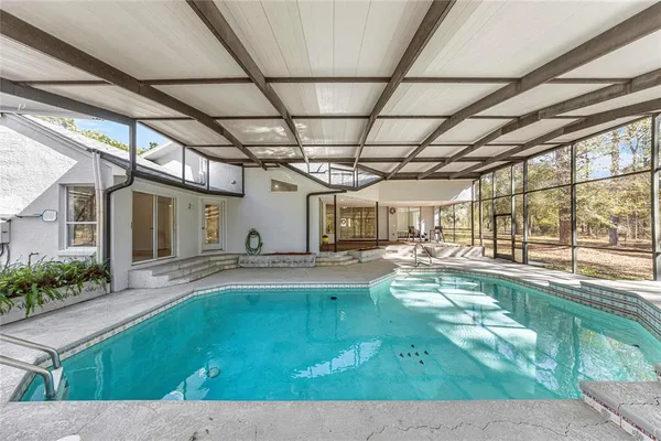 a house view with a outdoor space