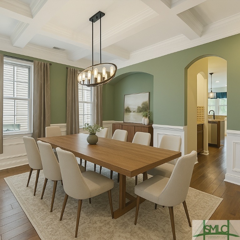 77 RedWall Circle Savannah, GA 31407 - Photo 3 of 41 Virtually Staged Dining