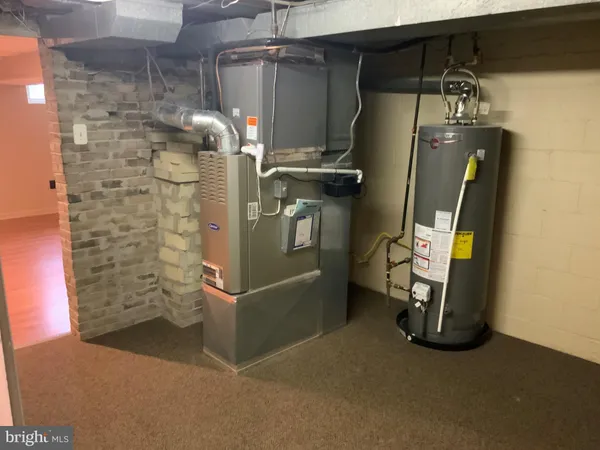 a view of a wooden deck and city view