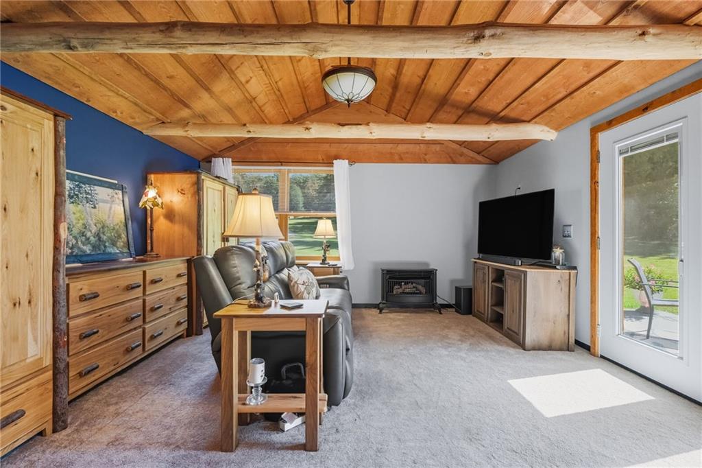 128 Courson Lane Emlenton, PA 16373 - Photo 37 of 50 a living room with furniture and a flat screen tv