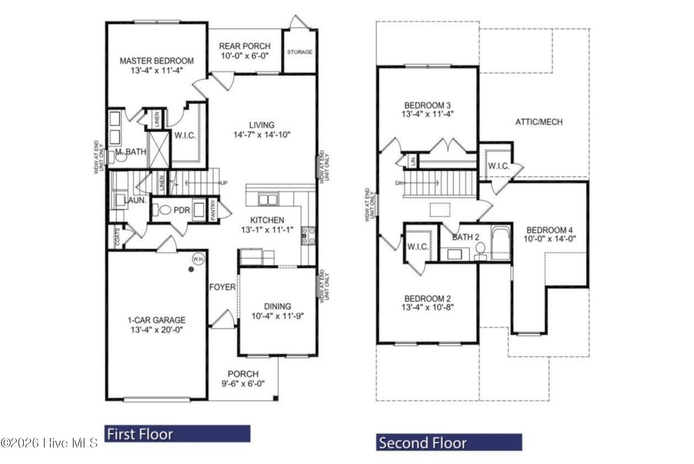 553 Timbercrest Circle Bolivia, NC 28422 - Photo 2 of 2 1807 floor plan
