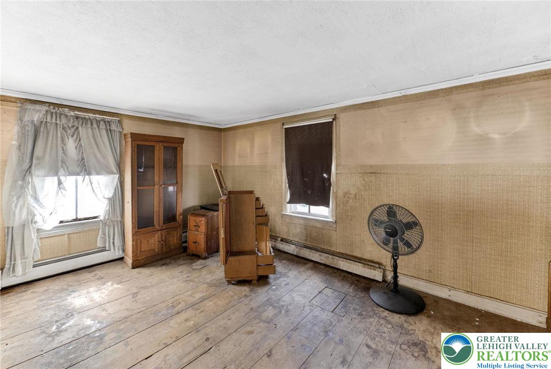 455 Morvale Road Easton, PA 18042 - Photo 25 of 47 a view of workspace with window and hardwood