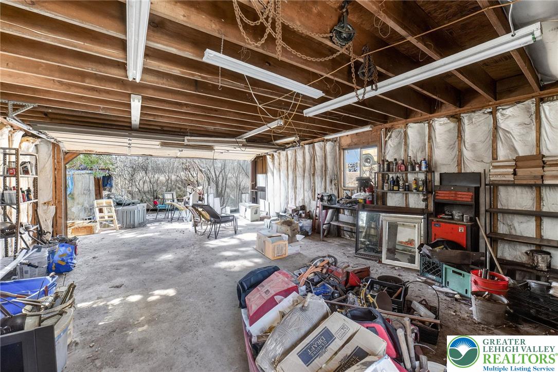 455 Morvale Road Easton, PA 18042 - Photo 37 of 47 a view of a storage room with racks on the wall
