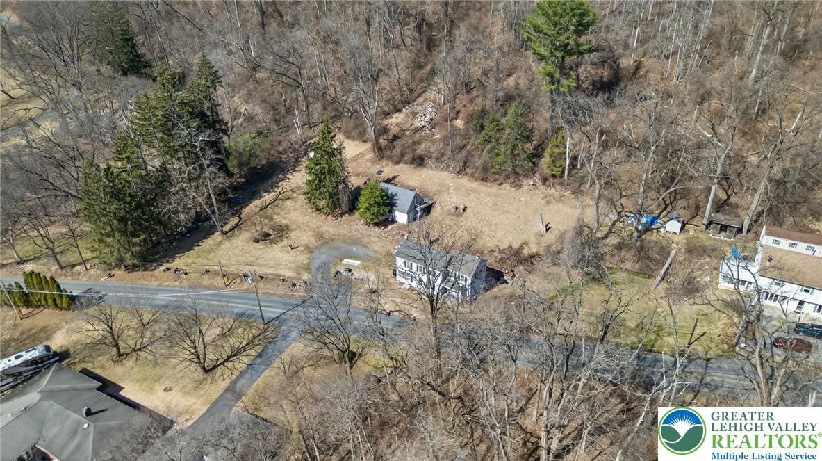 455 Morvale Road Easton, PA 18042 - Photo 38 of 47 a view of a dry yard with trees