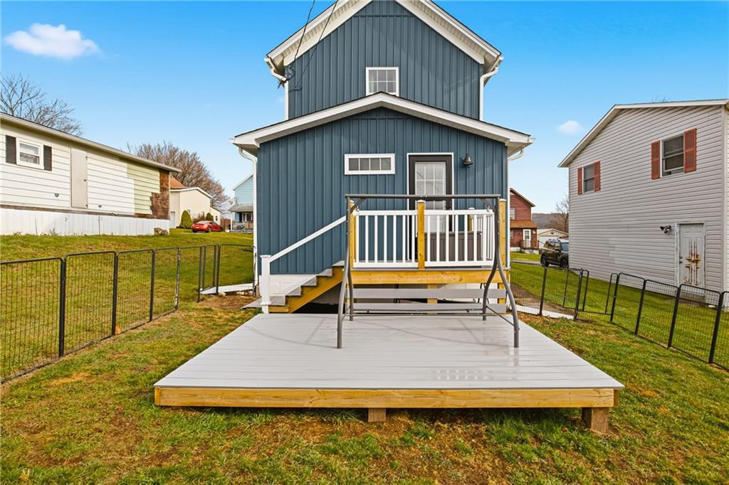 38 3rd Street Cairnbrook, PA 15924 - Photo 26 of 29 a view of a house with wooden fence