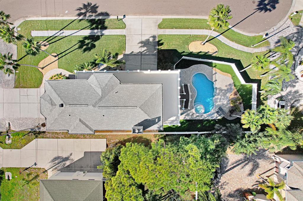 1700 Oyster Point Way Palm Harbor, FL 34683 - Photo 83 of 88 an aerial view of a house