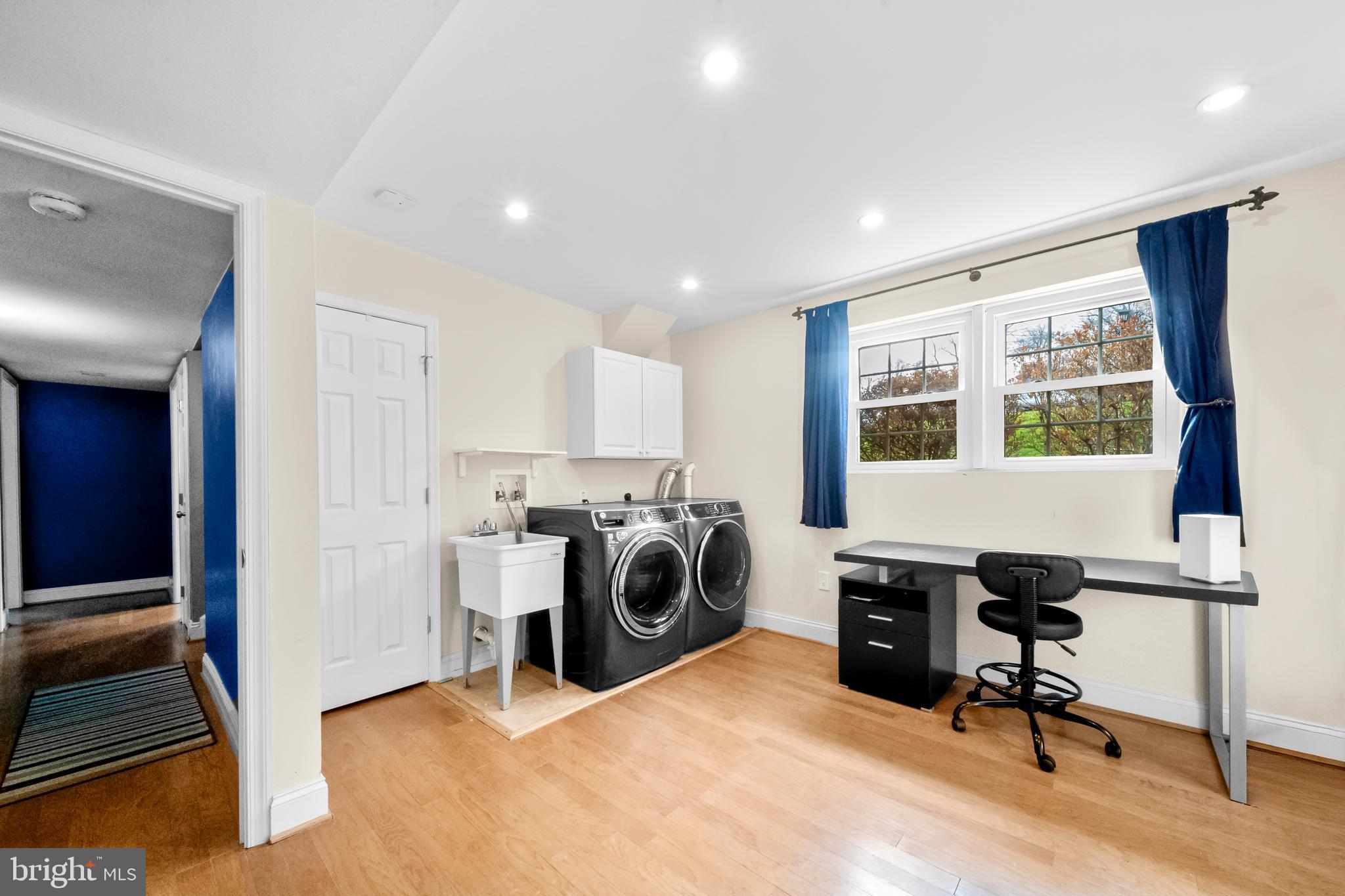 10600 Springmann Drive Fairfax, VA 22030 - Photo 46 of 78 a view of a workspace with furniture and a window
