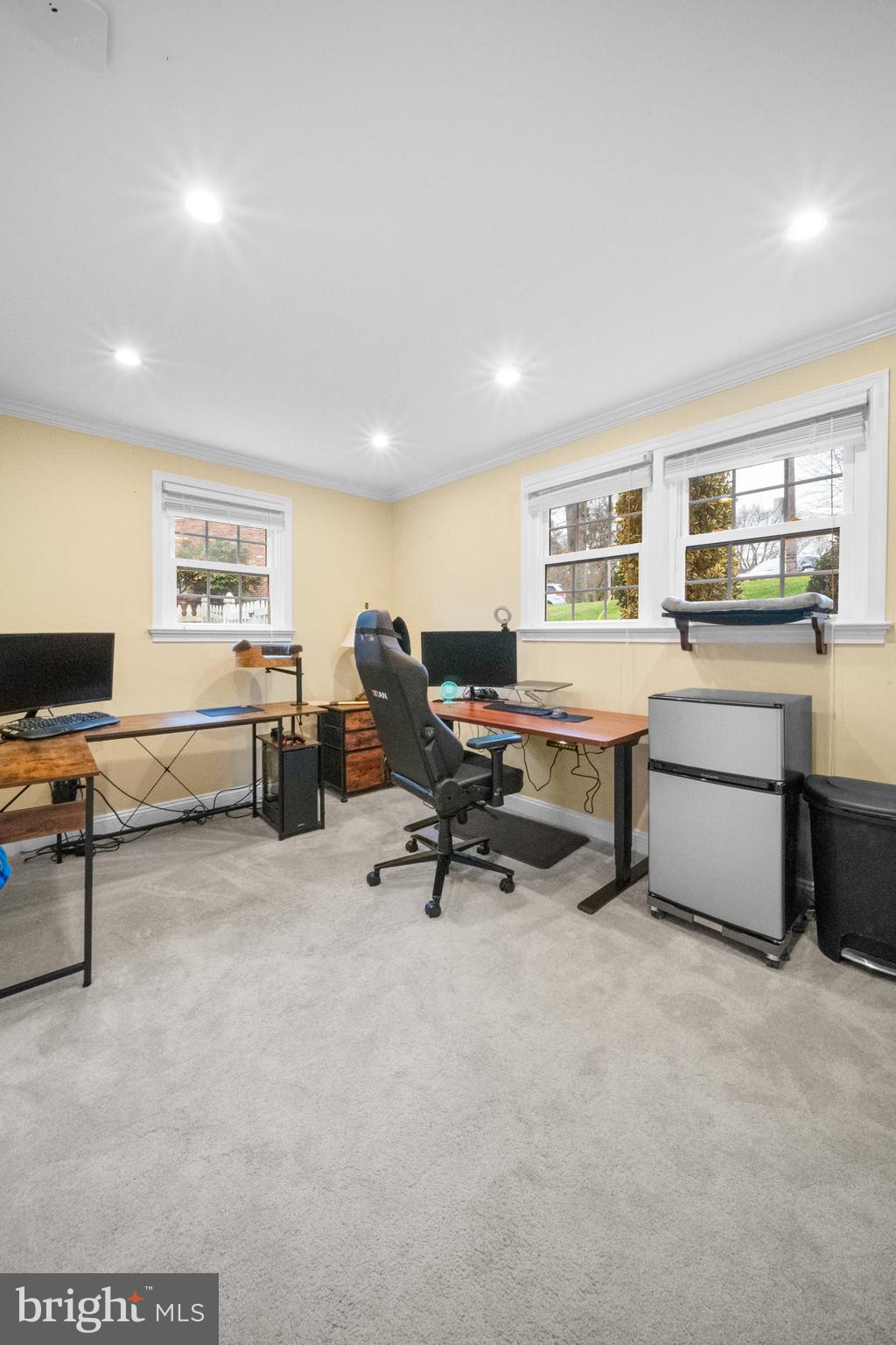 10600 Springmann Drive Fairfax, VA 22030 - Photo 57 of 78 a view of a livingroom with workspace and a couch