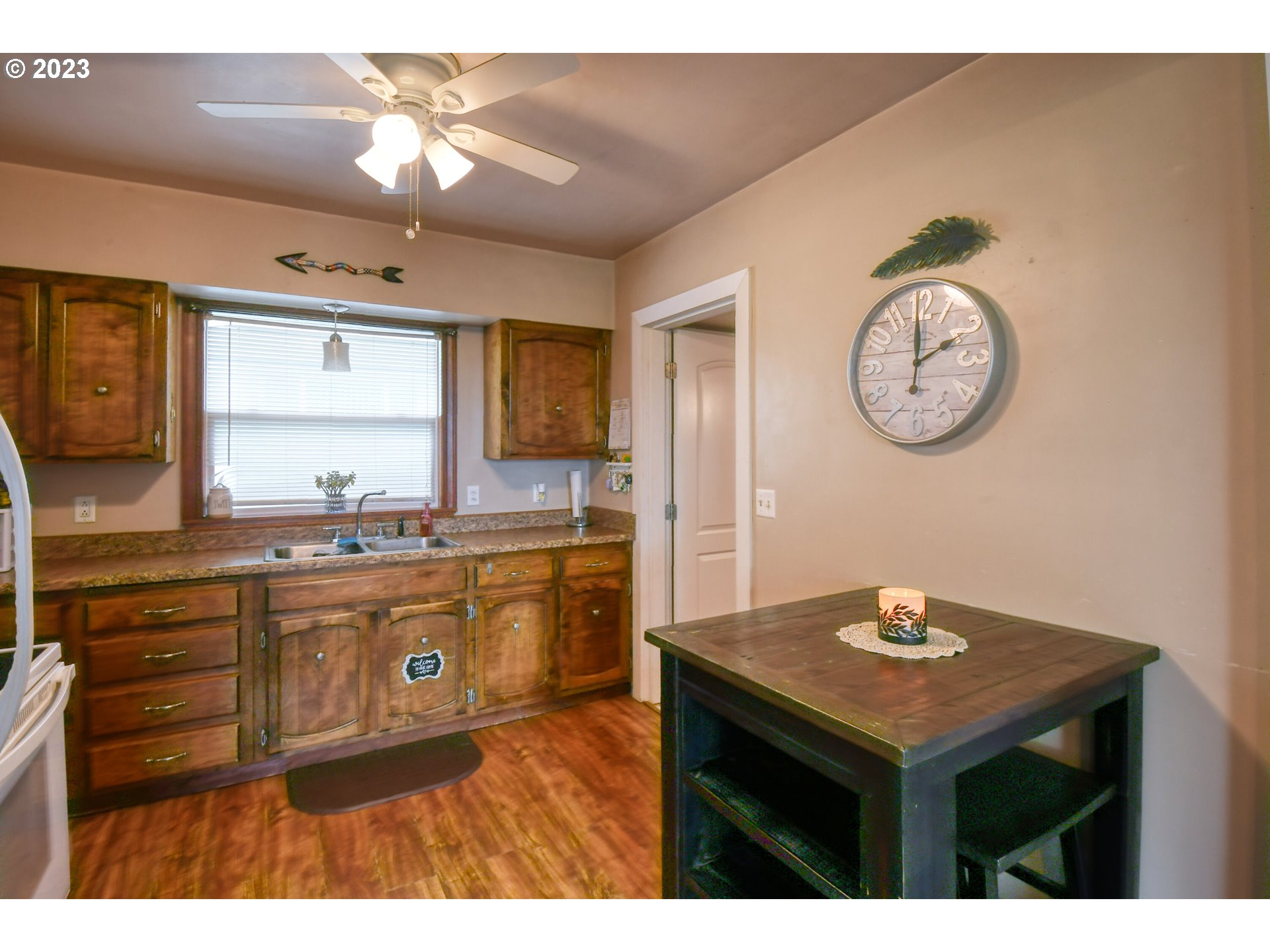 615 Northwest 5th Street Pendleton, OR 97801 - Photo 13 of 33 a kitchen with a sink cabinets and window