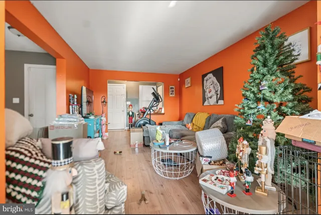 a kitchen with lots of counter top space