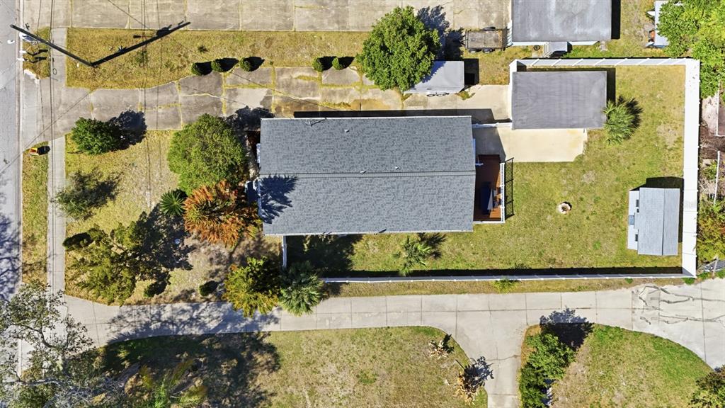 231 North Ridgewood Avenue Ormond Beach, FL 32174 - Photo 50 of 52 an aerial view of a house with a yard