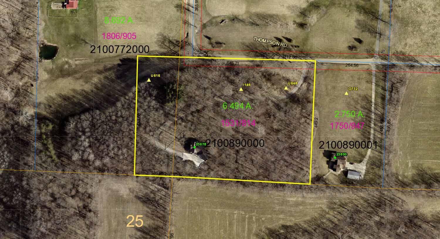23678 Thompson Road Howard, OH 43028 - Photo 64 of 66 Overview Map