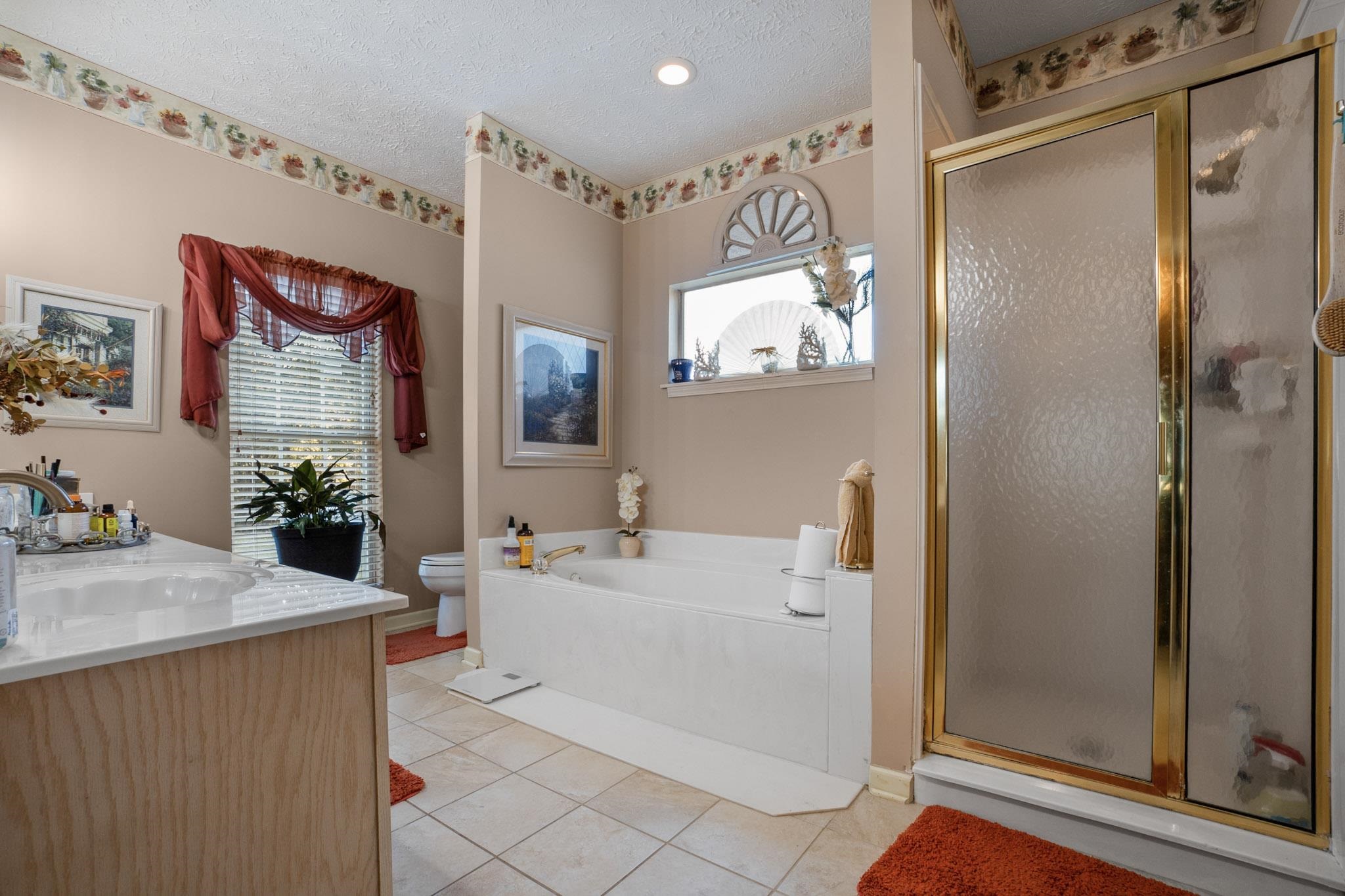 3779 Dancyville Road Stanton, TN 38069 - Photo 29 of 40 a bathroom with a sink a mirror and a shower