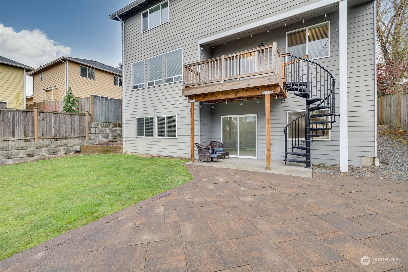 4022 222nd Place Southeast Bothell, WA 98021 - Photo 32 of 40 a view of a house with a yard and stairs