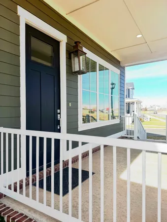 a view of a balcony