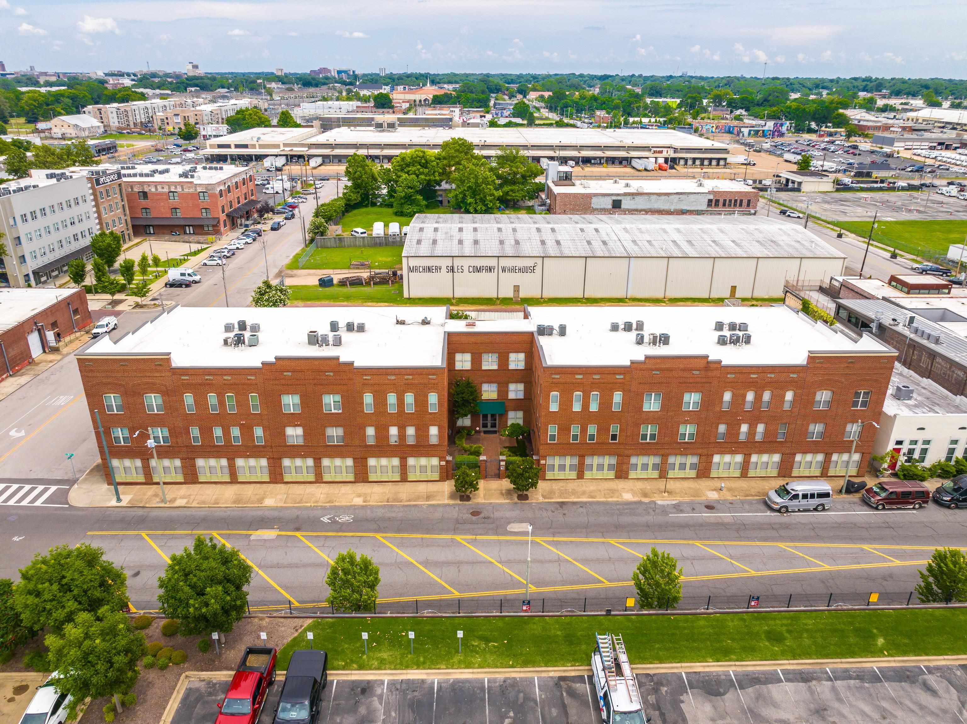 600 South Main Street, Unit 101 Memphis, TN 38103 - Photo 27 of 35 an aerial view of a city