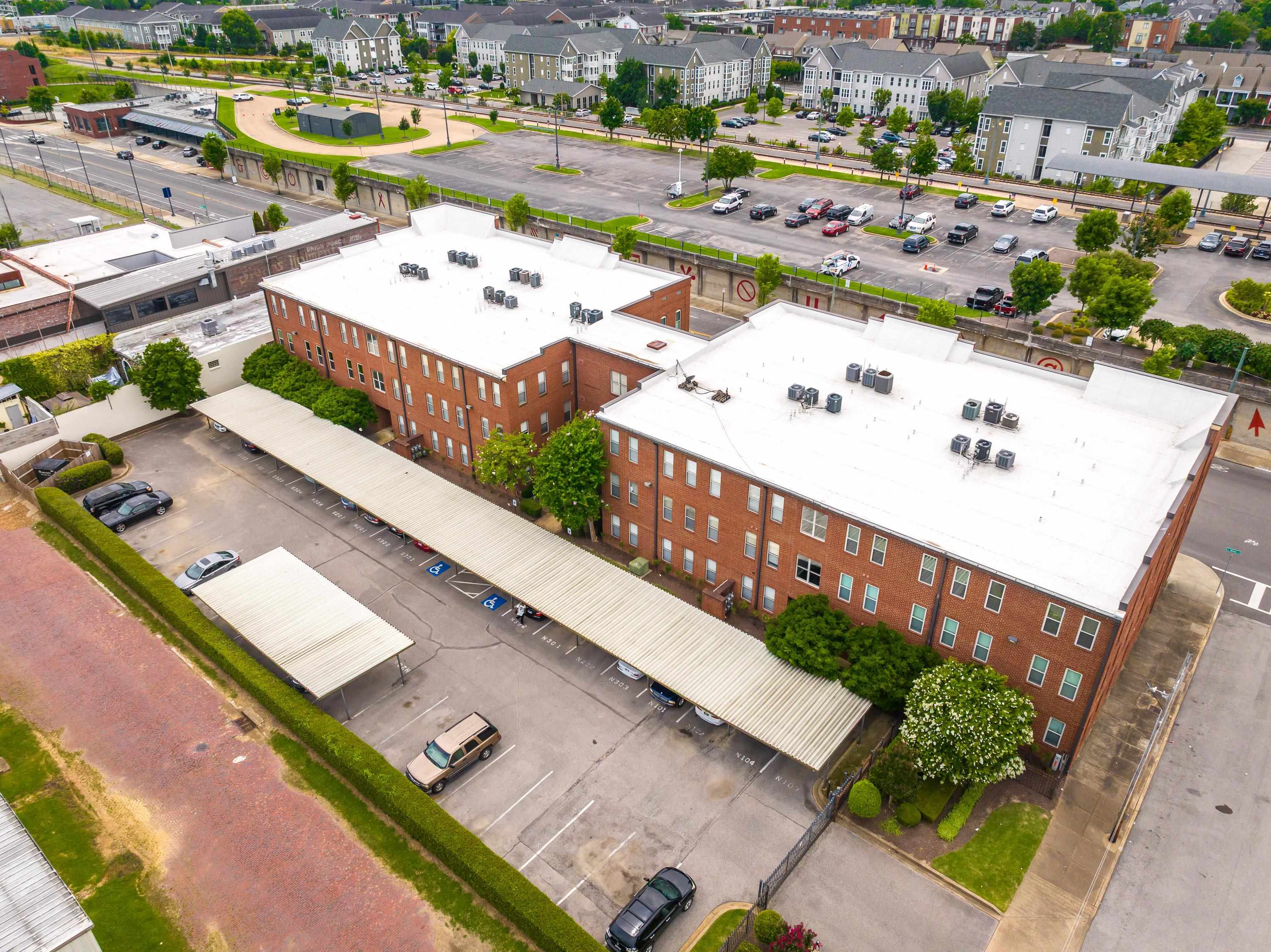 600 South Main Street, Unit 101 Memphis, TN 38103 - Photo 29 of 35 an aerial view of a city