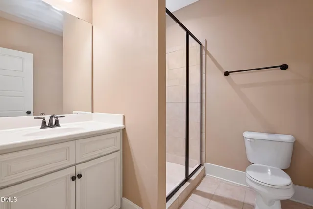 a view of outdoor space with wooden floor