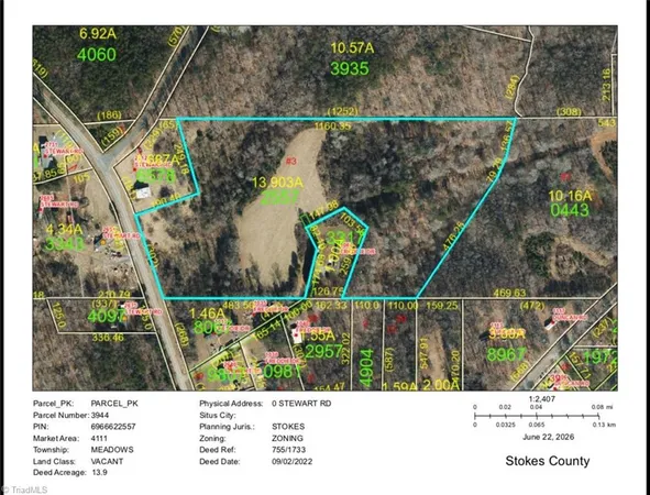 $180,000 | 0 Stewart Road, Walnut Cove, NC 27052