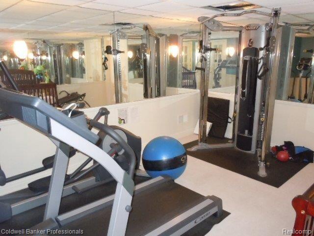 692 Springview Drive Rochester, MI 48307 - Photo 19 of 24 Exercise Room.JPG
