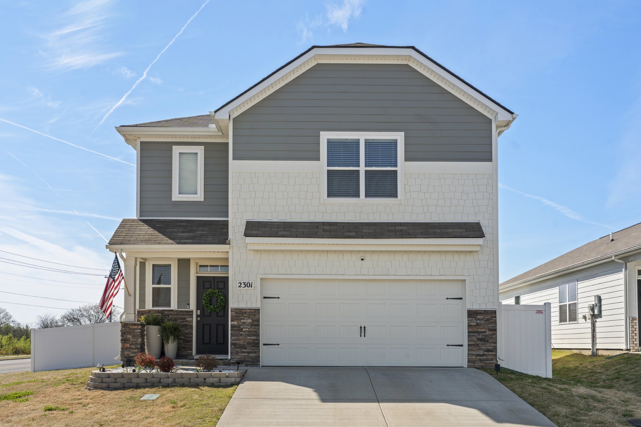 2301 Tintern Road Lebanon, TN 37087 - Photo 2 of 56 a front view of a house with garage
