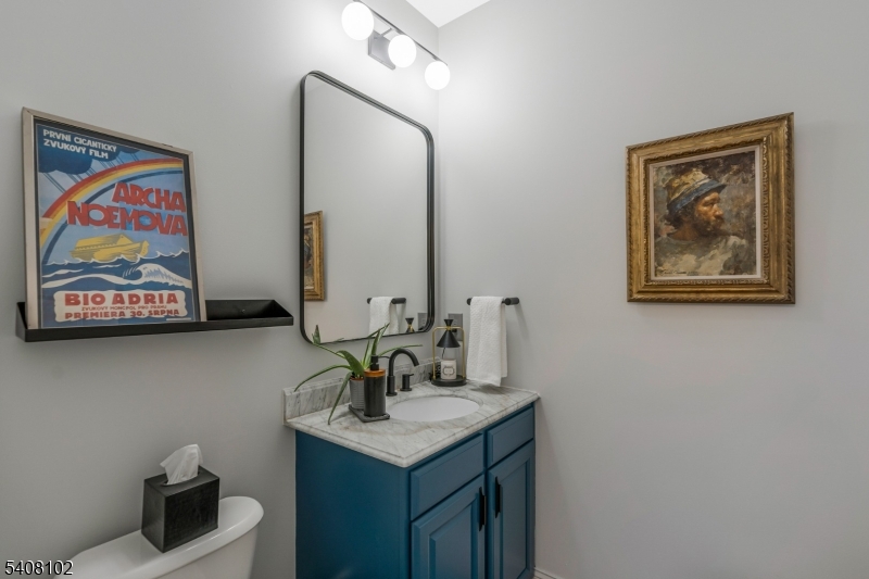 5 Ridge Road Warren, NJ 07059 - Photo 17 of 39 a bathroom with a sink and a mirror