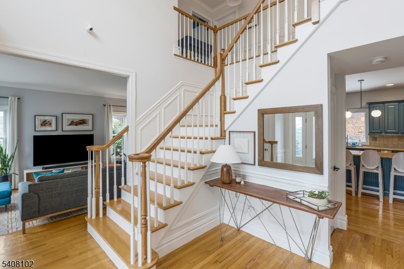 5 Ridge Road Warren, NJ 07059 - Photo 3 of 39 a view of entryway and hall with wooden floor